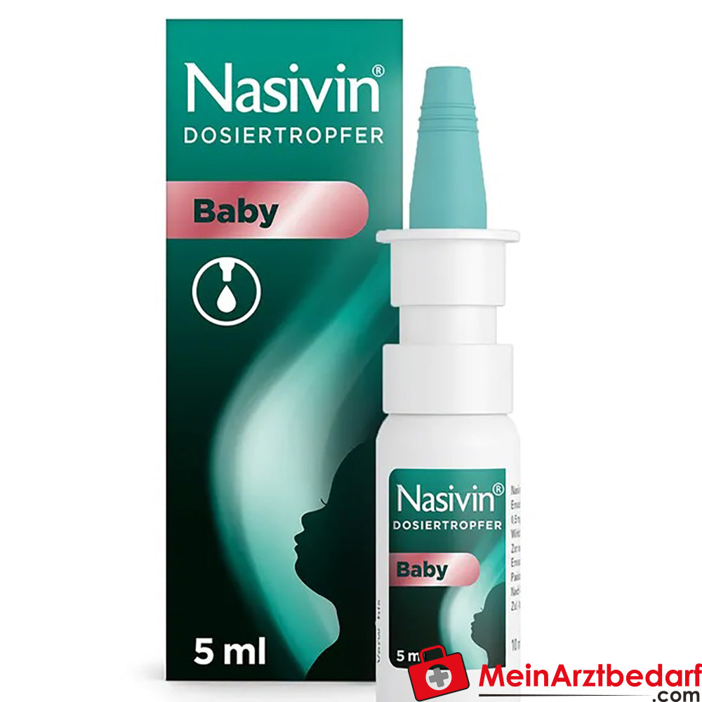 Nasivin Dosiertropfer ohne Konservierungsstoffe Baby.