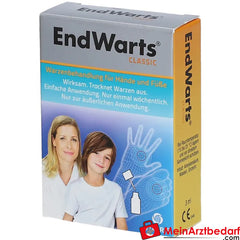 EndWarts CLASSIC: Lösung mit Ameisensäure gegen Warzen und Dornwarzen, 3ml.