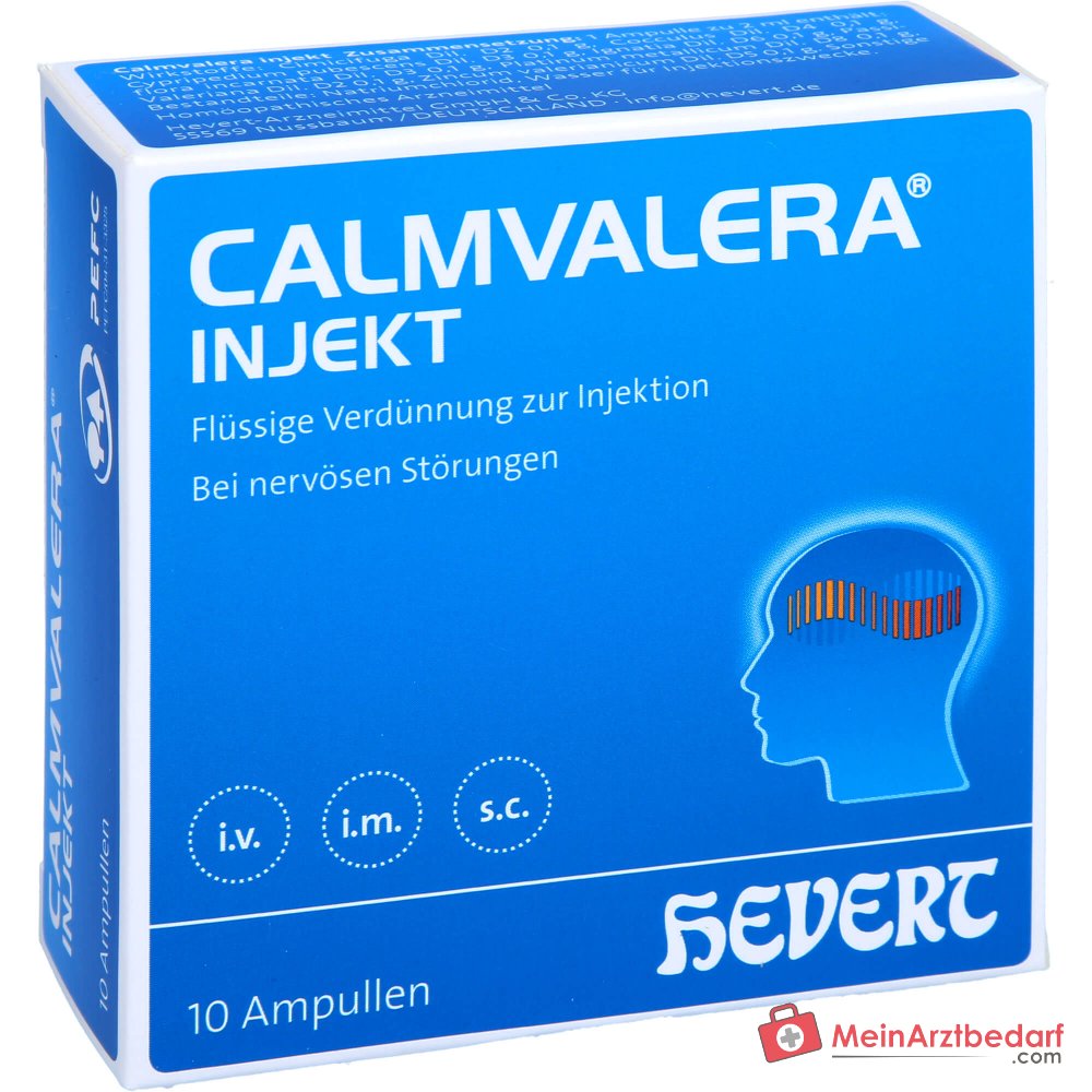 Hevert Calmvalera Injekt, 10 ampoules