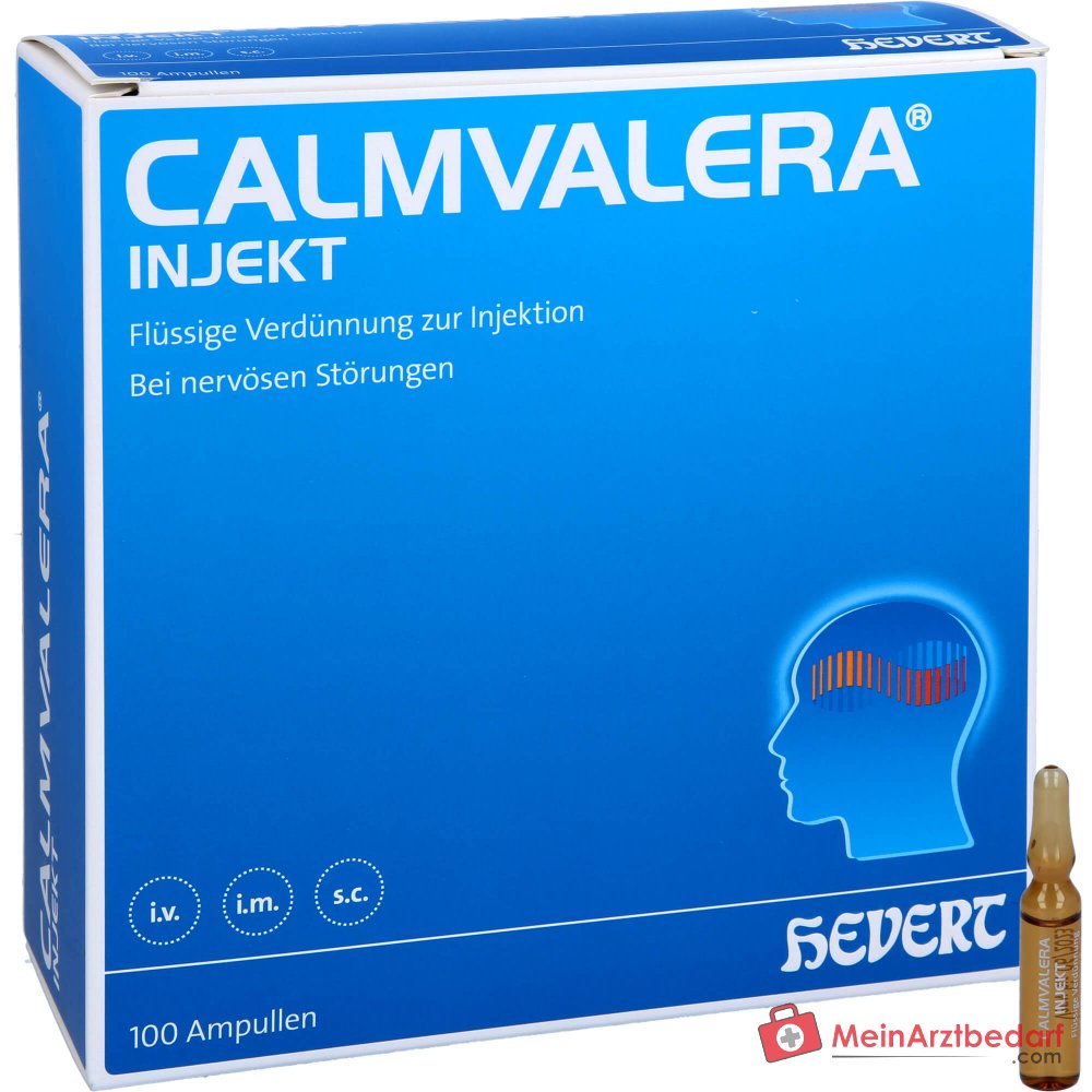 Hevert Calmvalera Injekt, 100 ampoules