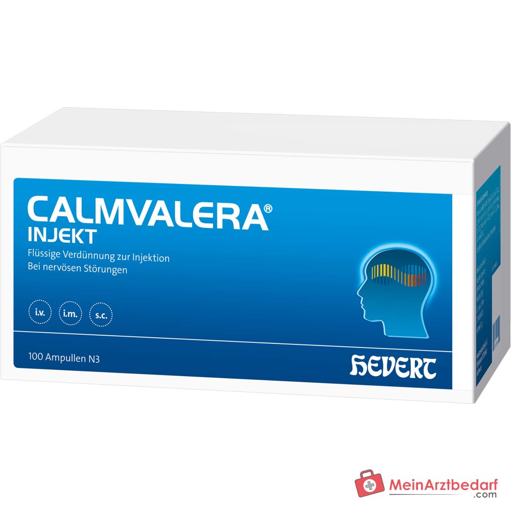 Hevert Calmvalera Injekt, 100 ampoules