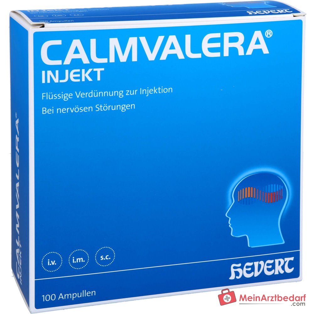 Hevert Calmvalera Injekt, 100 ampoules