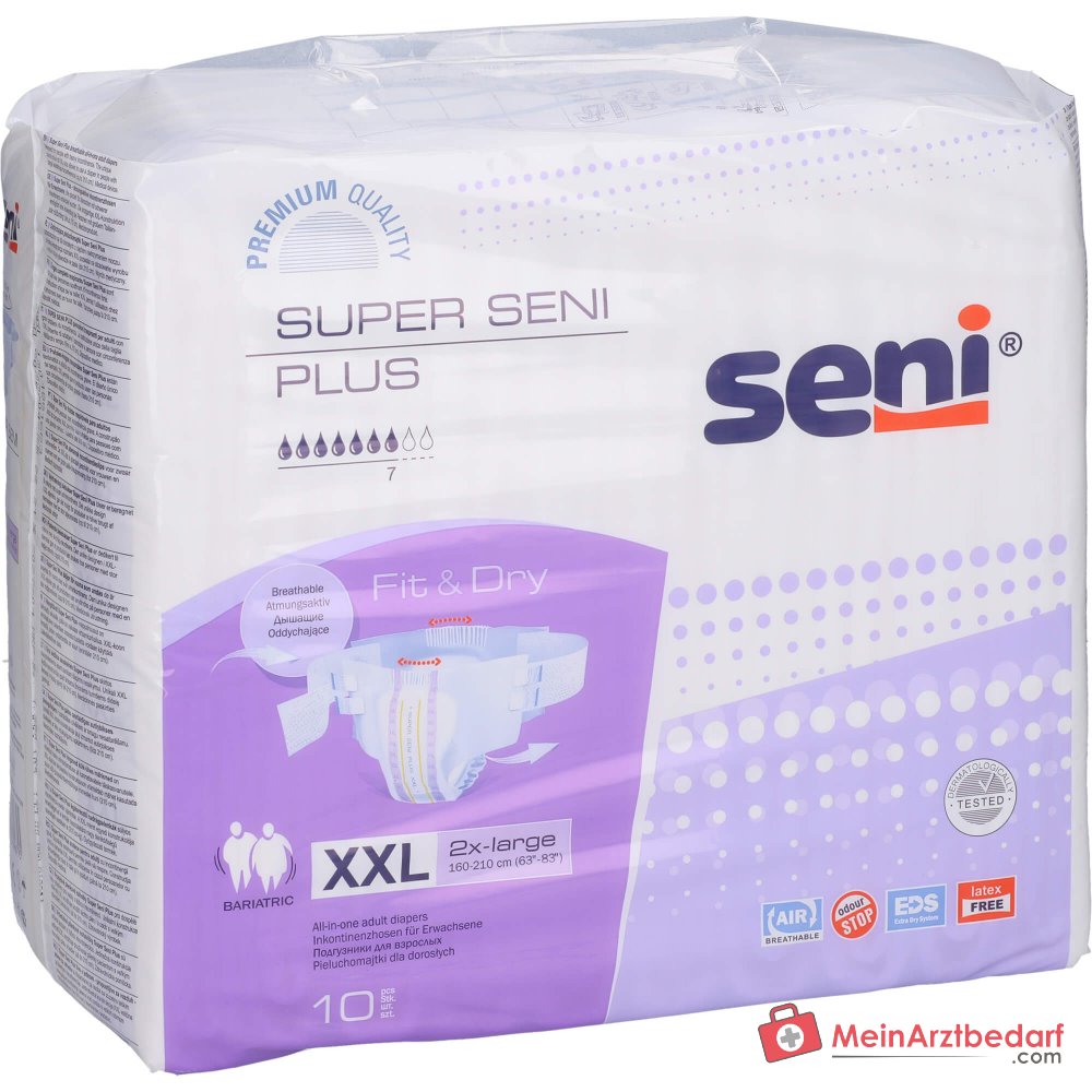 Seni Super Plus Incontinentiebroekjes XXL, 10 st.