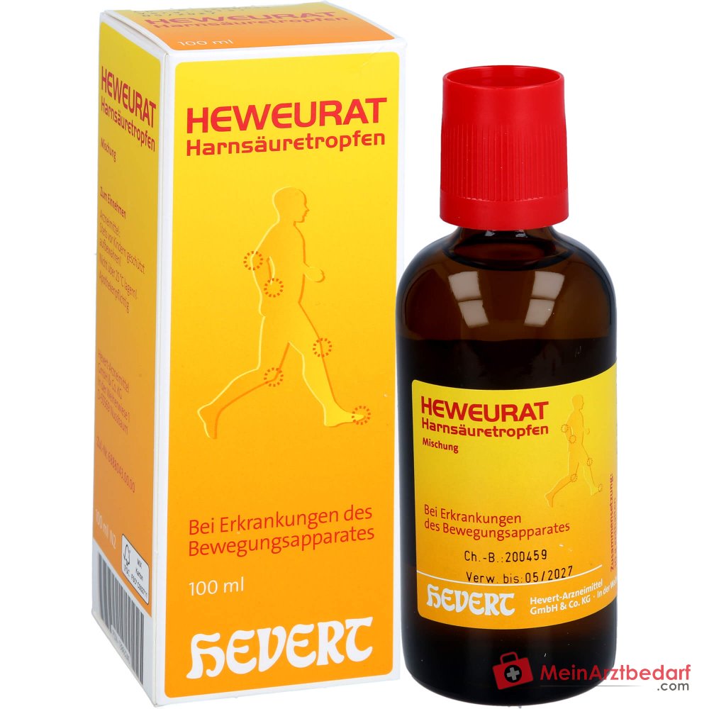 Hevert Heweurat gotas de ácido úrico, 100 ml