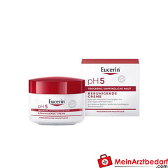 Eucerin® pH5 Creme – Beruhigende Hautpflege für strapazierte Haut, 75ml.