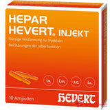 Ampoules Hevert Hepar Injection, 10 pièces