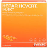 Fiale Hevert Hepar Injekt, 100 pezzi