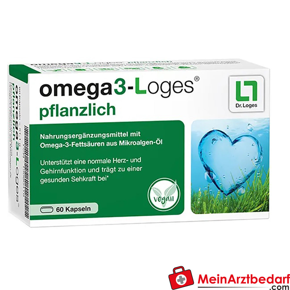 omega3-Loges® pflanzlich, 60 St..