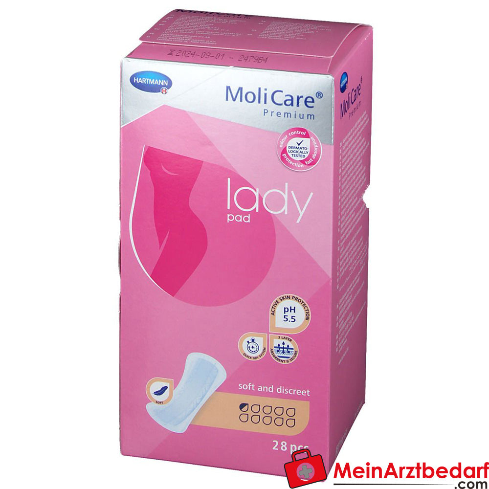 MoliCare® Premium lady Pad 0,5 Tropfen.