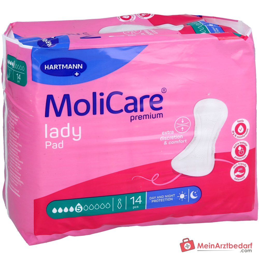 MoliCare Premium Lady Pad 5 Tropfen Inkontinenzeinlage für Frauen
