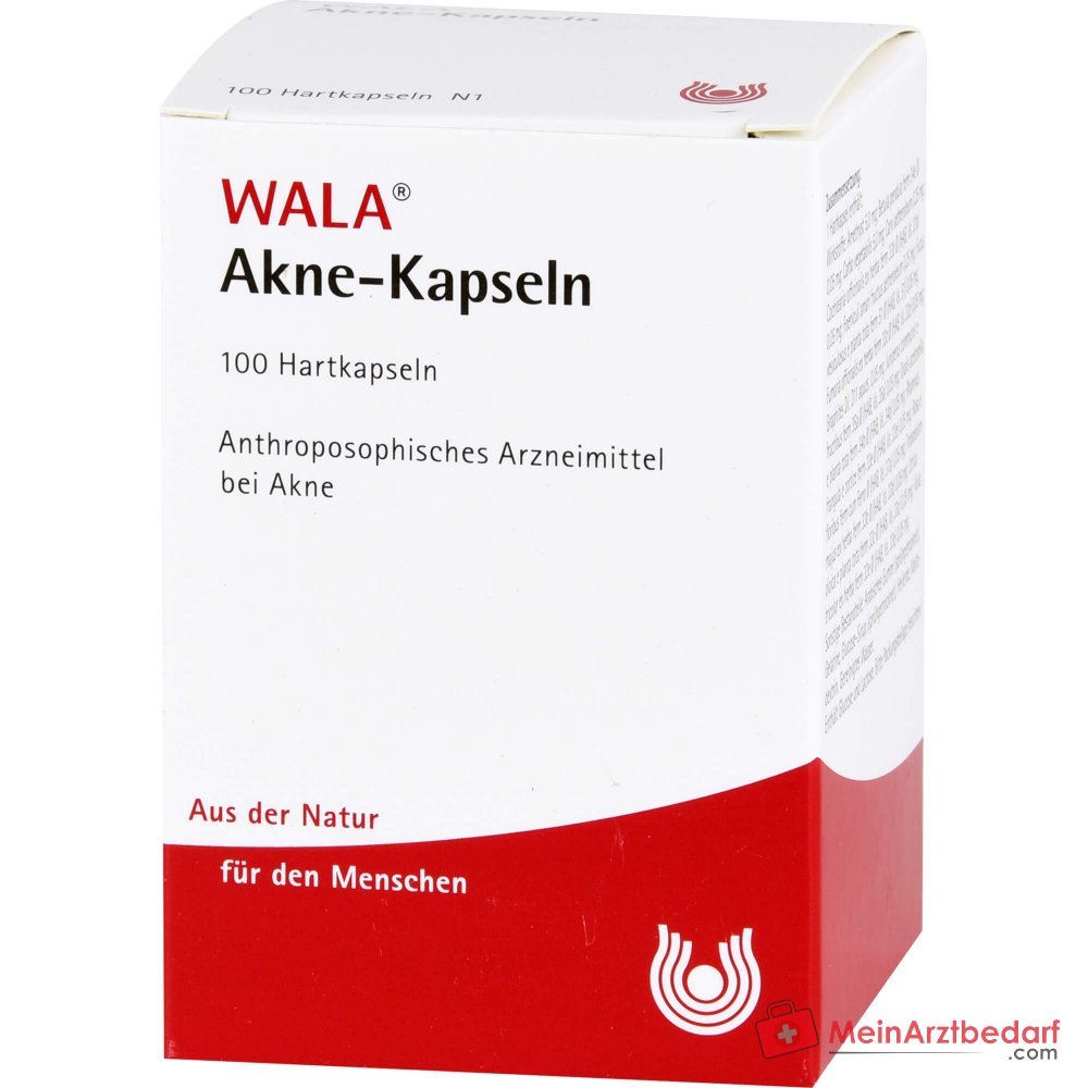 WALA kapsułki na trądzik, kapsułki twarde, 100 szt.
