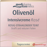 medipharma cosmetics Crème Intensive à l'Huile d'Olive Rosé Crème de Jour, 50 ml