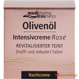 medipharma cosmetics Olivenöl Intensivcreme Rosé Nachtcreme, 50 ml