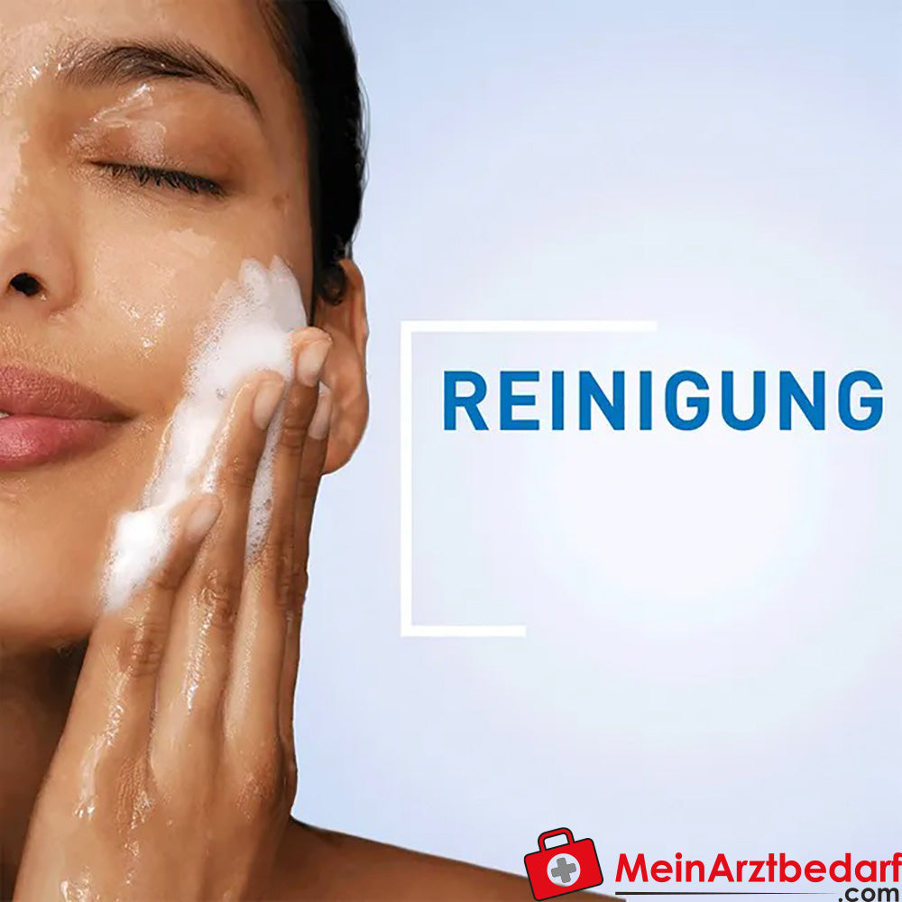 CeraVe Feuchtigkeitsspendende Reinigungslotion|nicht schäumende Reinigung für Gesicht und Körper, 236ml.