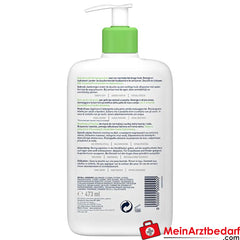 CeraVe Feuchtigkeitsspendende Reinigungslotion|nicht schäumende Reinigung für Gesicht und Körper, 236ml.