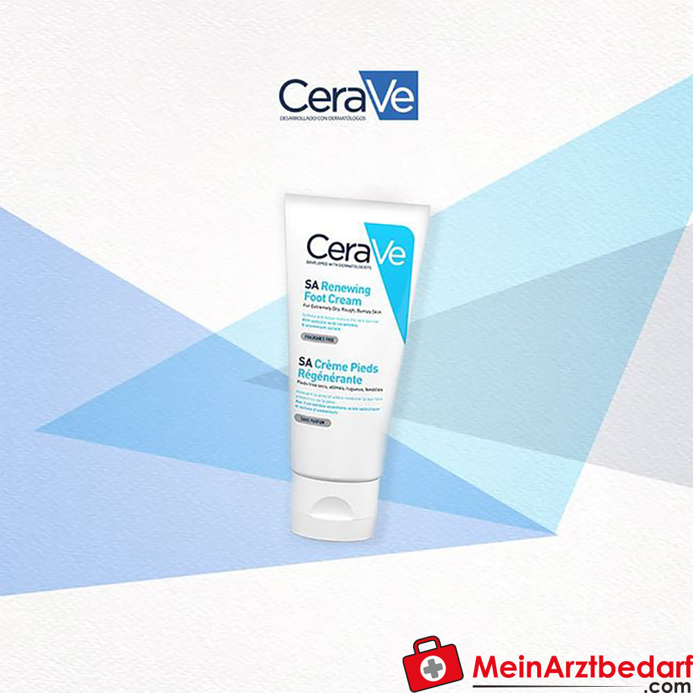 CeraVe feuchtigkeitsspendende Fußcreme, 88ml.