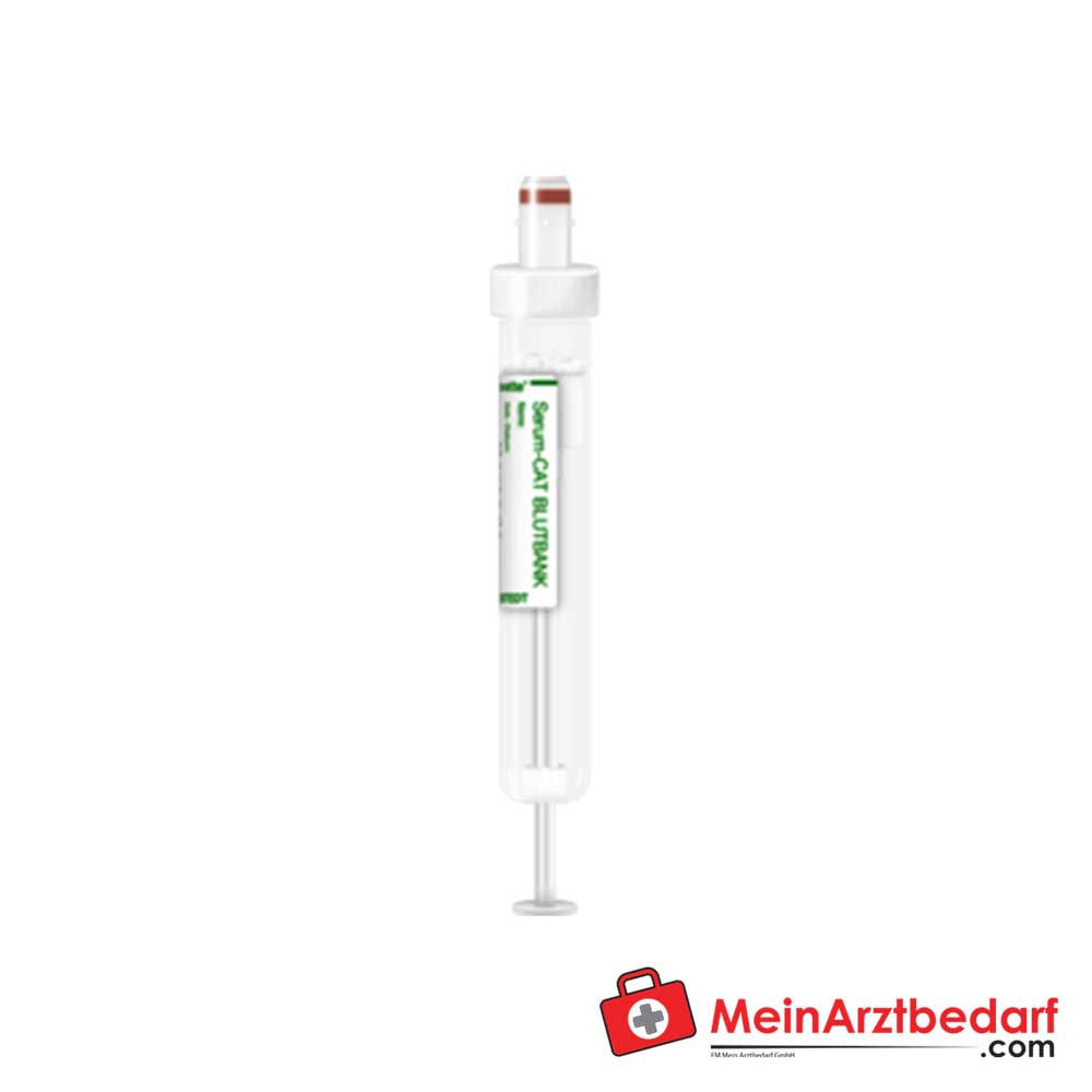 Sarstedt S-Monovette Serum 7,5ml, 50 Stück.