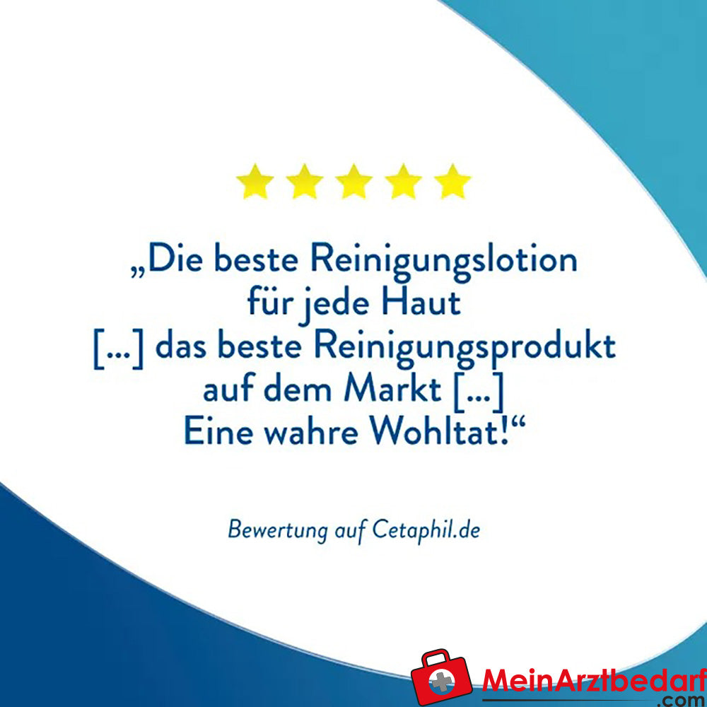 CETAPHIL Reinigungslotion|Feuchtigkeitsspendende Reinigung für Körper & Gesicht, 236ml.