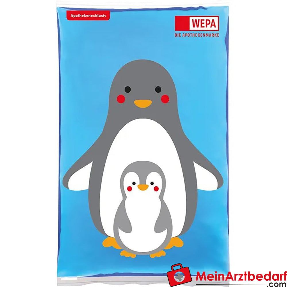 WEPA Kalt-Warmkompresse Pinguin 8,5 x 14,5 cm, 1 St..