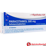Paracetamol 500mg Die Apotheke hilft.