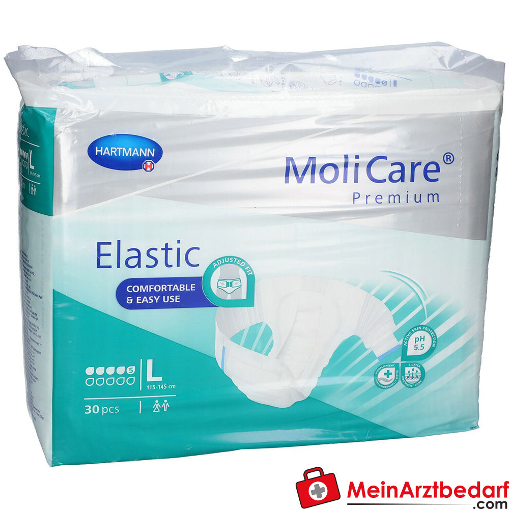 MoliCare® Premium Elastic 5 Tropfen Größe L, 30 St..