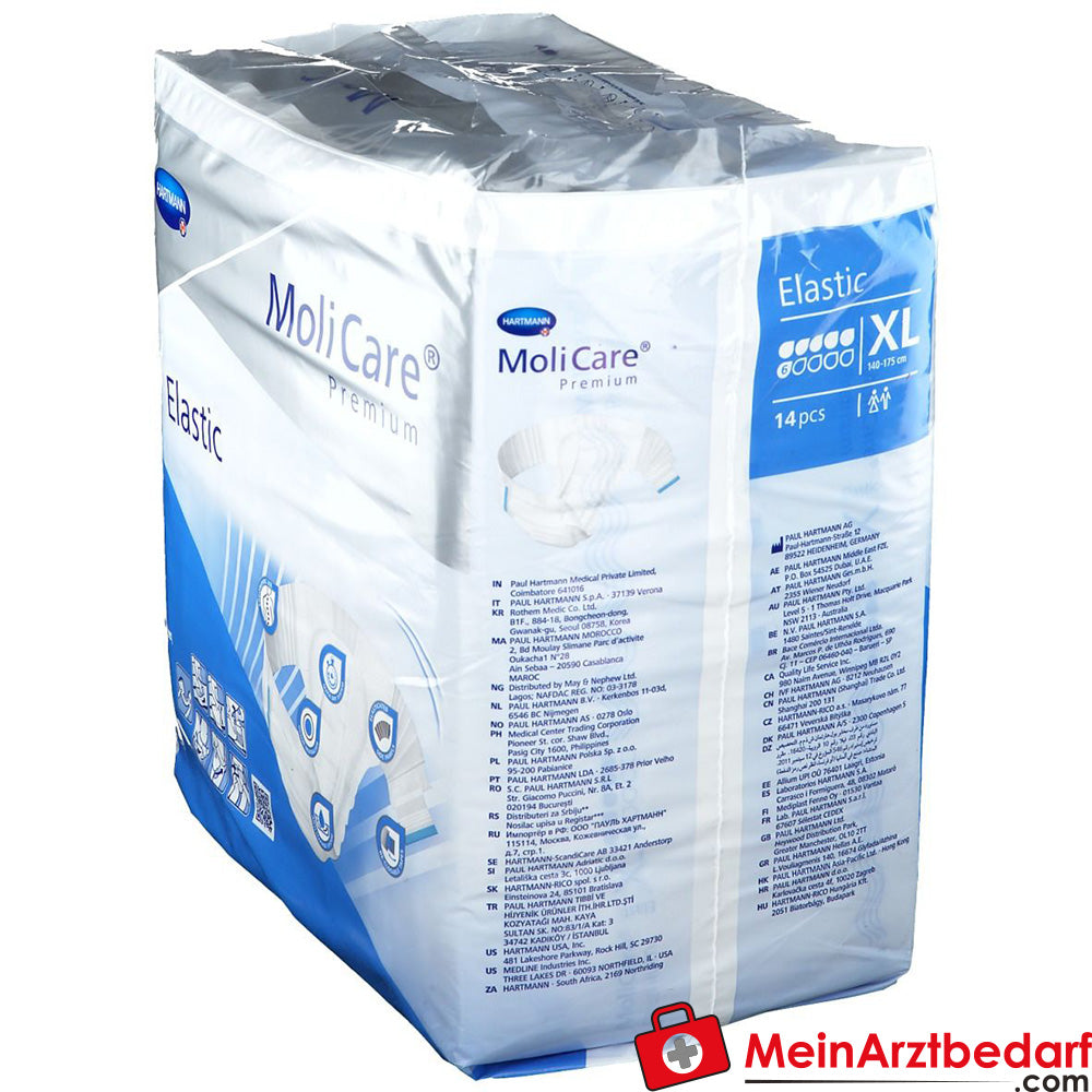 MoliCare® Premium Elastic 6 Tropfen Größe XL.