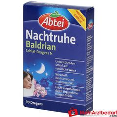 Abtei Nachtruhe Baldrian Schlaf-Dragees N.