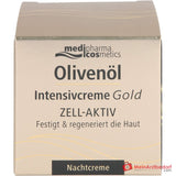 medipharma cosmetics Olijfolie Intensiefcrème Goud Cel-Actief Nachtcrème, 50 ml