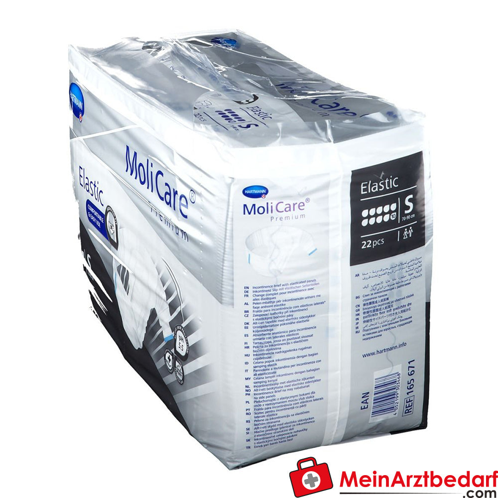 MoliCare® Premium Elastic 10 Tropfen Gr. S.