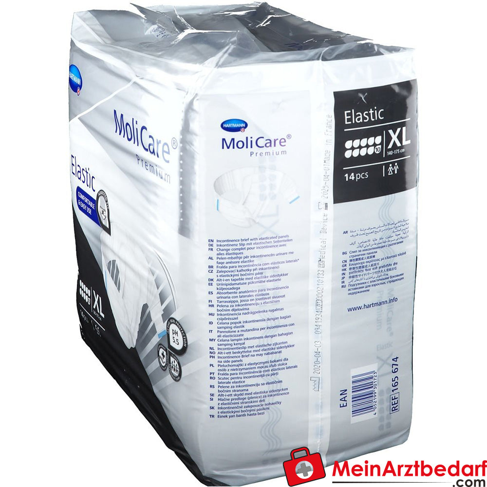 MOLICARE Premium Elastic Slip 10 Tropfen Gr. XL.