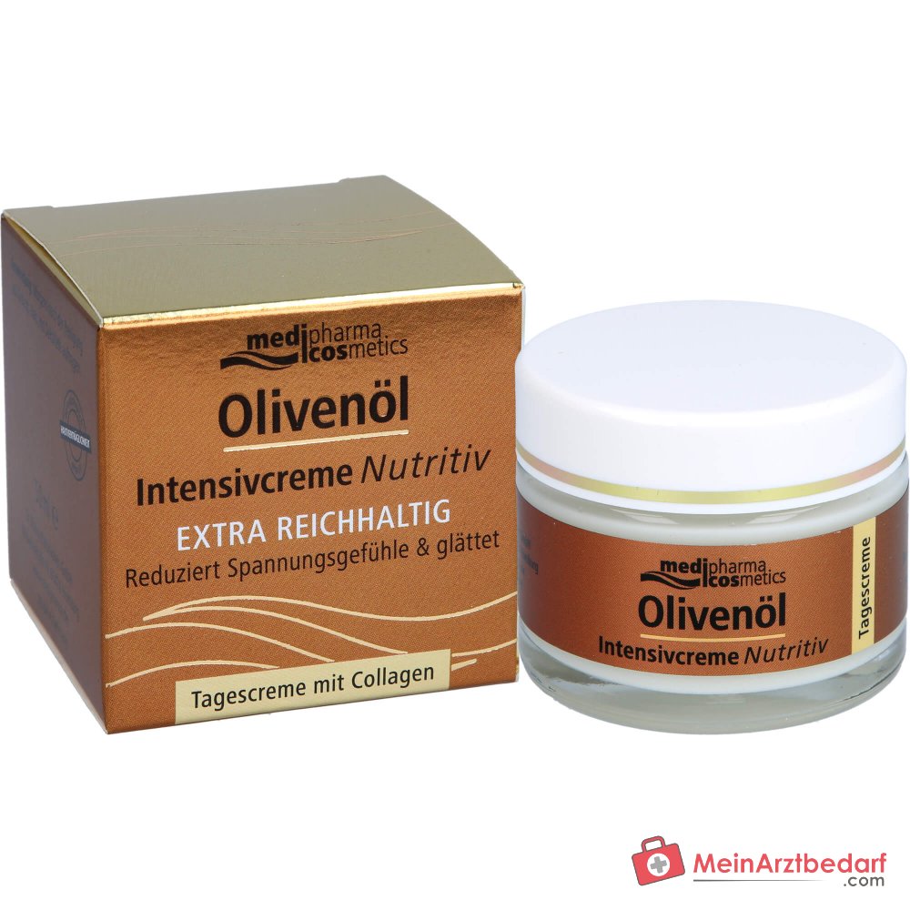 medipharma cosmetics Krem intensywnie odżywczy z oliwą z oliwek na dzień, 50 ml