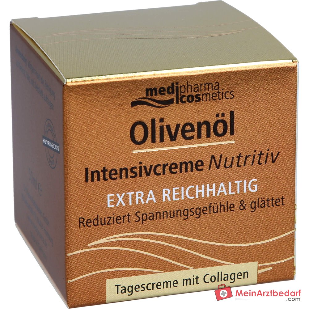 medipharma cosmetics Krem intensywnie odżywczy z oliwą z oliwek na dzień, 50 ml