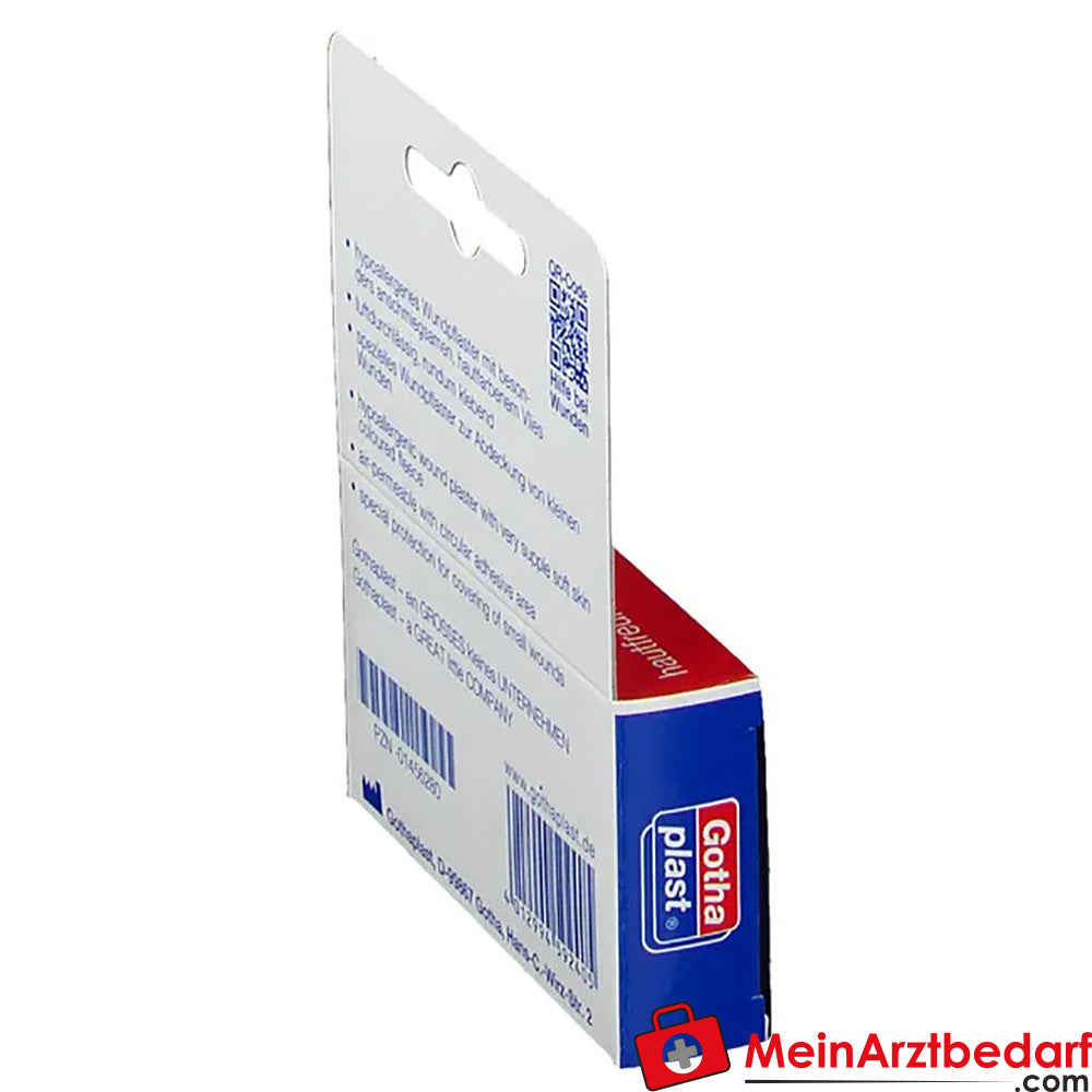 Gothaplast® Wundpflaster soft Vlies (hypoallergen) 2,5 cm Durchmesser, 20 St..