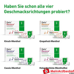 GeloRevoice Halstabletten Holunderblüte-Mentholfrei bei Heiserkeit, 20 St..