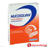 Mucosolvan 1mal täglich.