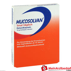 Mucosolvan 1mal täglich.