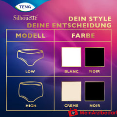 TENA Silhouette Plus Creme M Inkontinenz Pants.