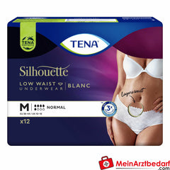 TENA Silhouette Normal Blanc M Inkontinenz Pants.