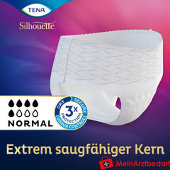 TENA Silhouette Normal Blanc L Inkontinenz Pants.