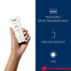 Eucerin® Urea Repair Tag Gesichtscreme 5% – Feuchtigkeitspflege bei trockener Haut, 50ml.