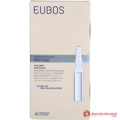 Eubos Anti Age Hyaluron Deep Effect Hyaluronsaeure / Ectoin Ampullen, 7 x 2 ml.