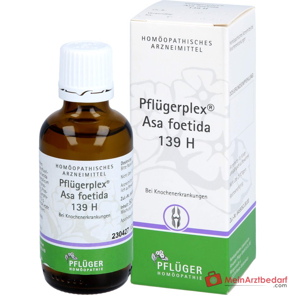 Pflügerplex Asa foetida 139 H homöopathisches Arzneimittel Tropfen, Asa foetida D4