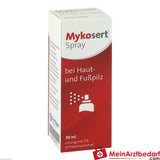 Mykosert bei Haut- und Fusspilz.