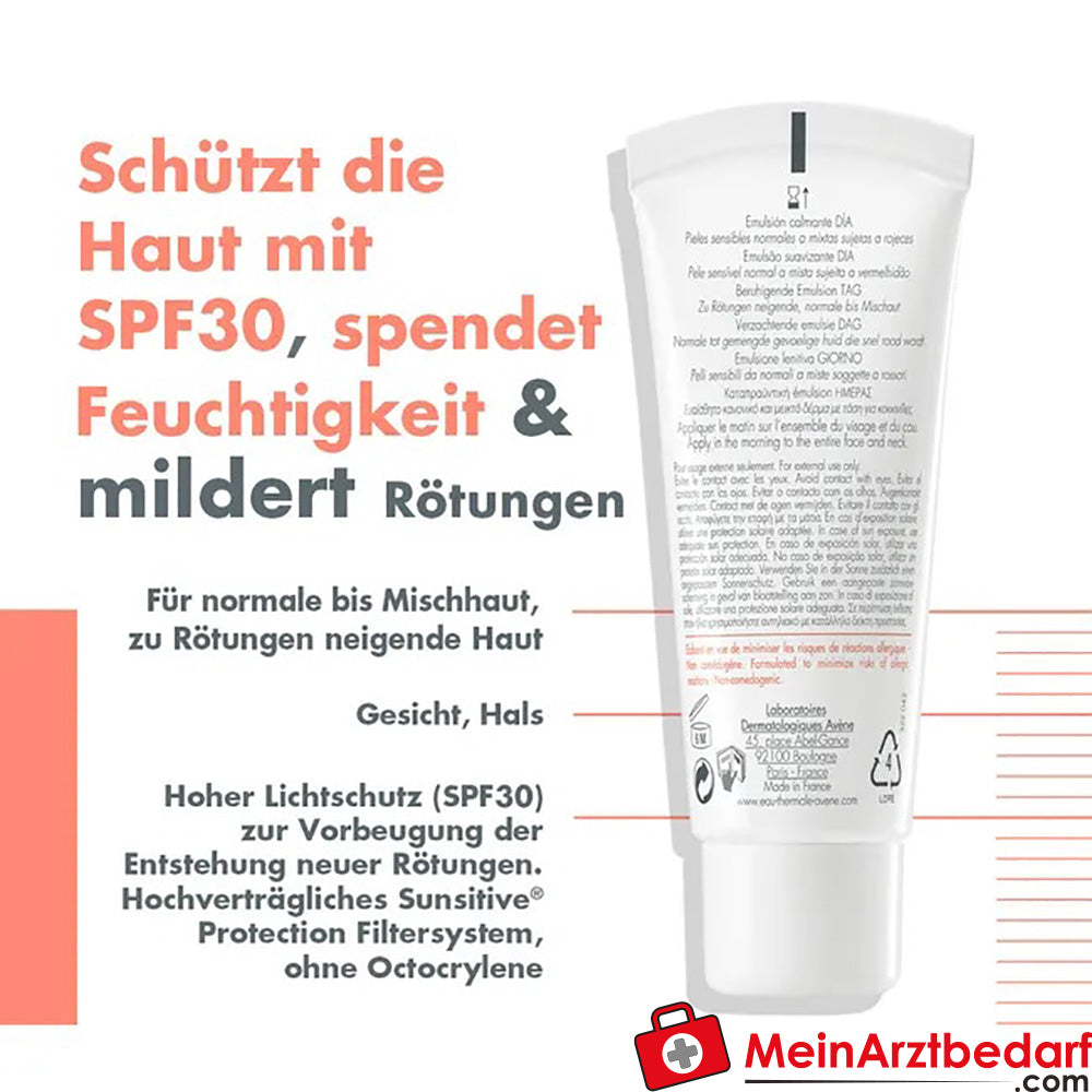 Avène Antirougeurs Tag Beruhigende Emulsion mit SPF 30, 40ml.