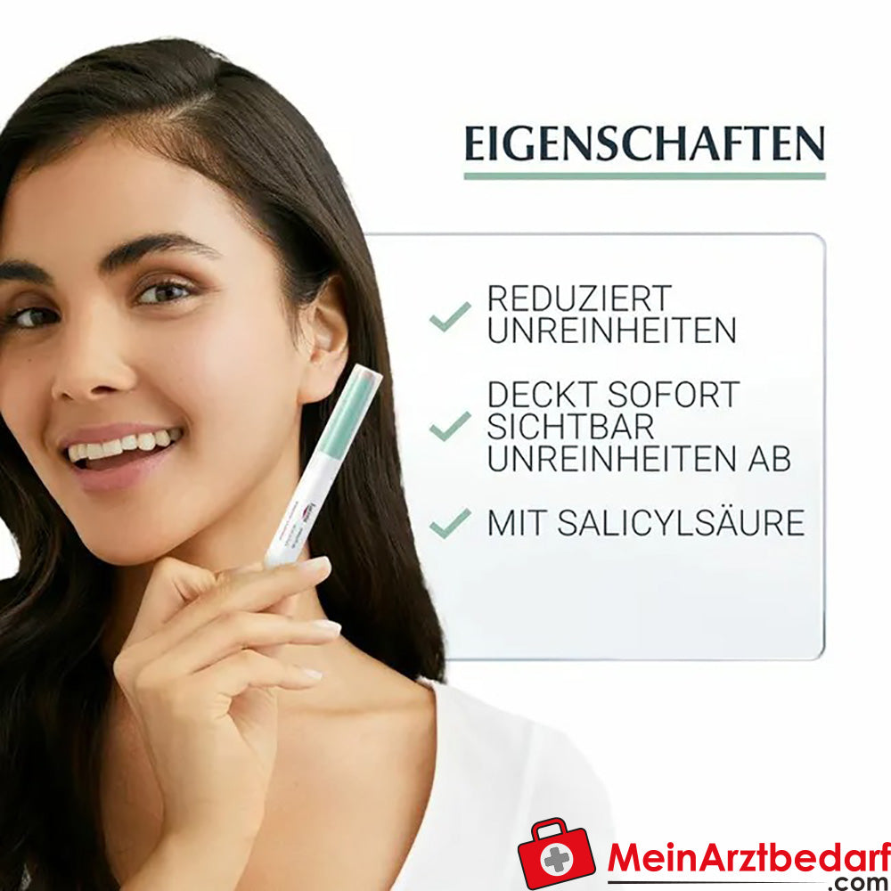 Eucerin® DermoPure Abdeckstift|reduziert Pickel und deckt sichtbar Unreinheiten ab, 2g.