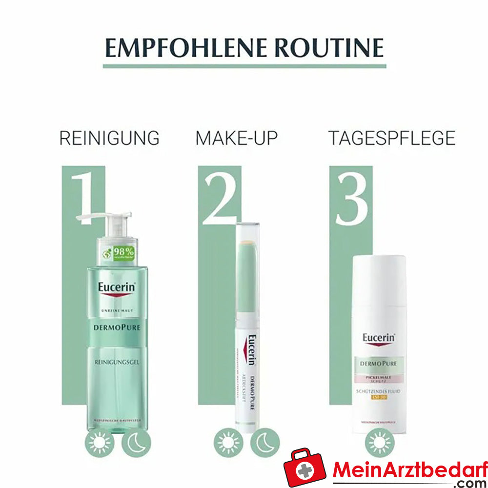 Eucerin® DermoPure Abdeckstift|reduziert Pickel und deckt sichtbar Unreinheiten ab, 2g.