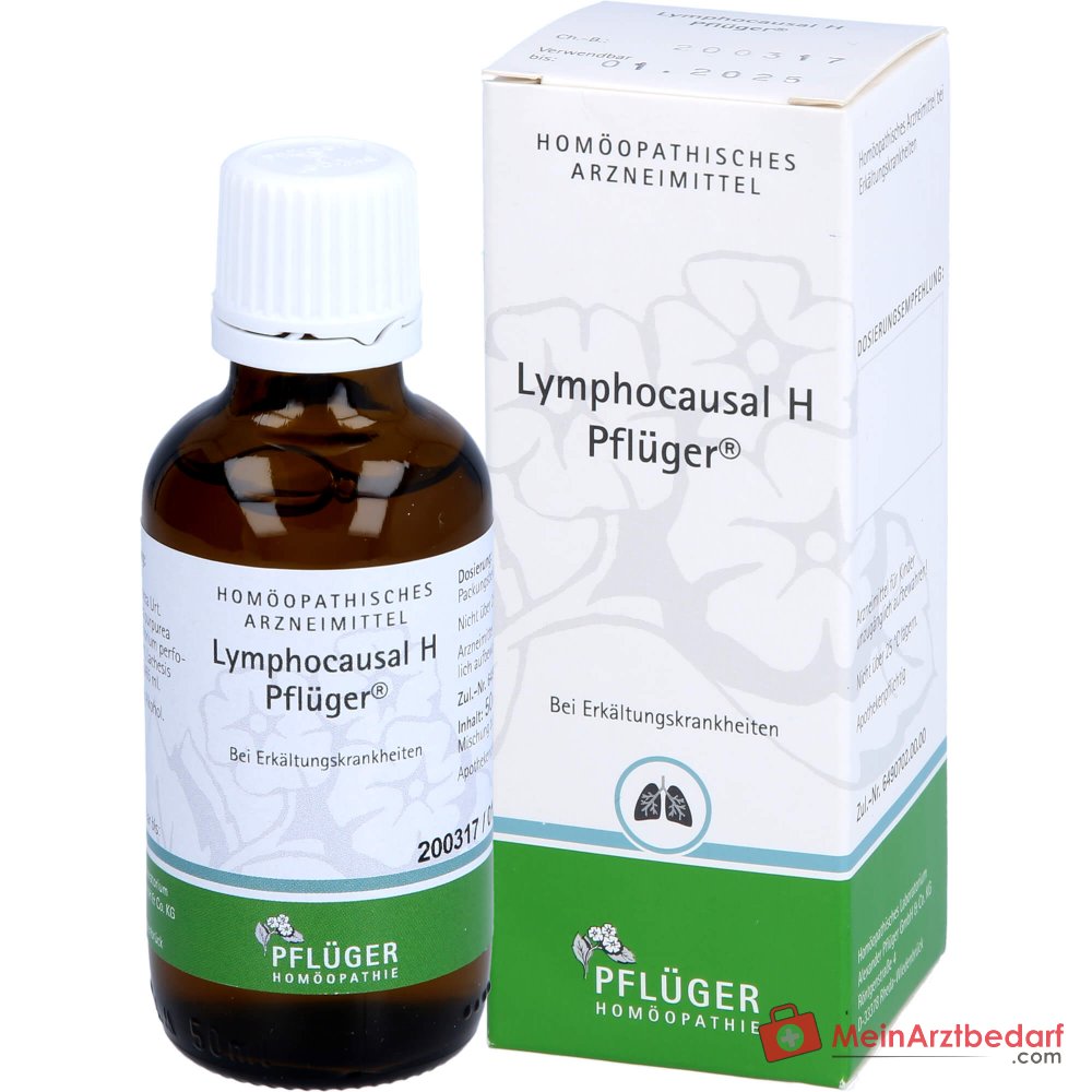 Pflüger Lymphocausal H Echinacea, Eupatorium, Lachesis D10 krople 10 ml