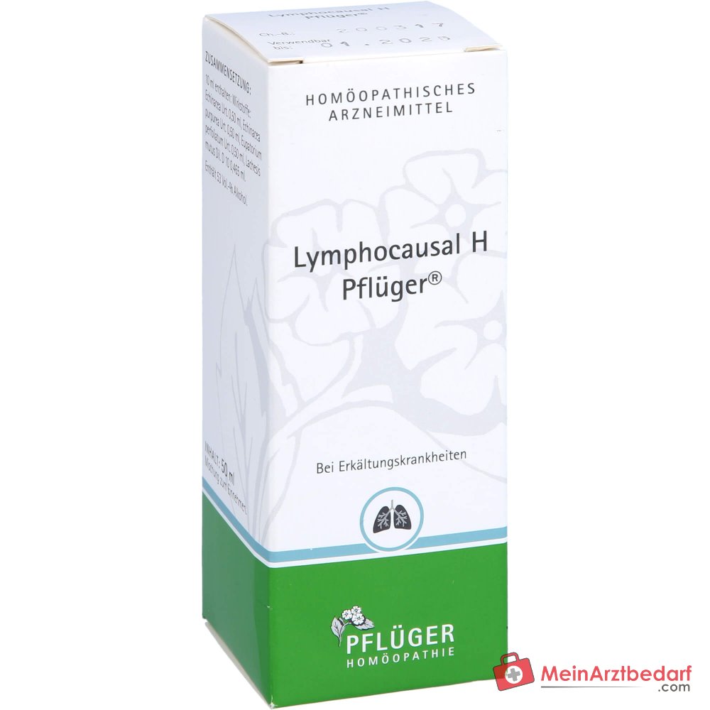 Pflüger Lymphocausal H Echinacea, Eupatorium, Lachesis D10 krople 10 ml
