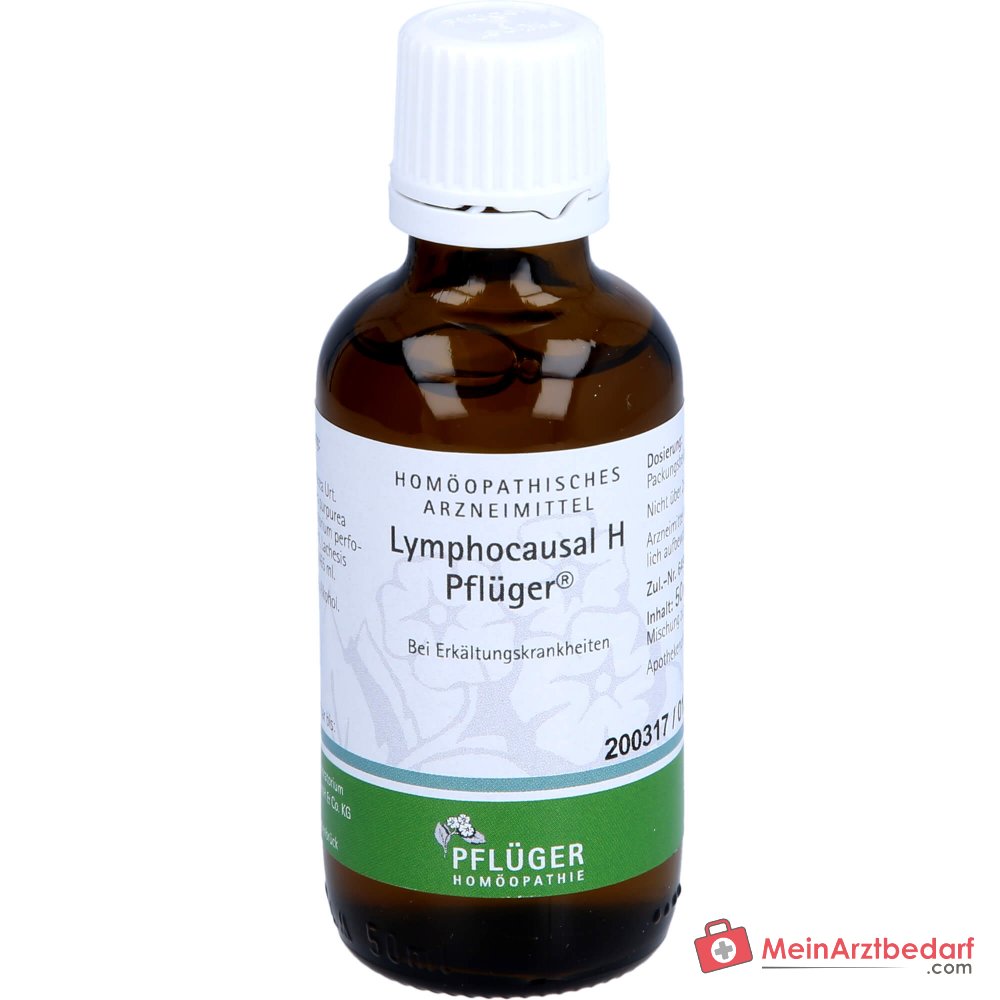 Pflüger Lymphocausal H Echinacea, Eupatorium, Lachesis D10 krople 10 ml