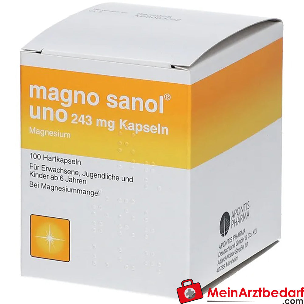 Magno sanol uno 243mg.
